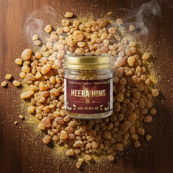 Heera Hing raw asafoetida crystals by Shree Girraj Traders Hathras Wale